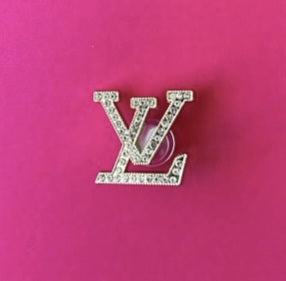 Fashion Logos Shoe Charm Metal Accessory