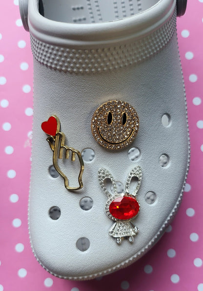 Bling Shoe Charms Metal Accessory