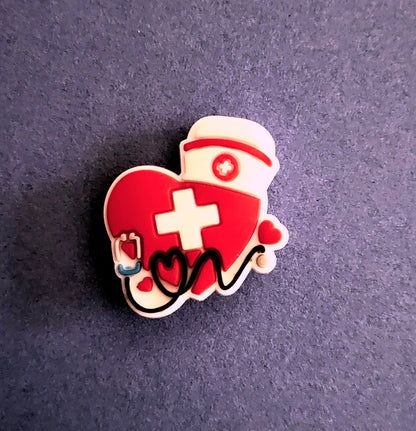 Medical Health Care RN Nurse Doctor Shoe Charms