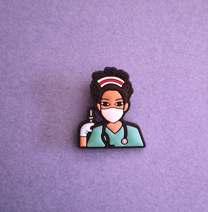 Medical Health Care RN Nurse Doctor Shoe Charms