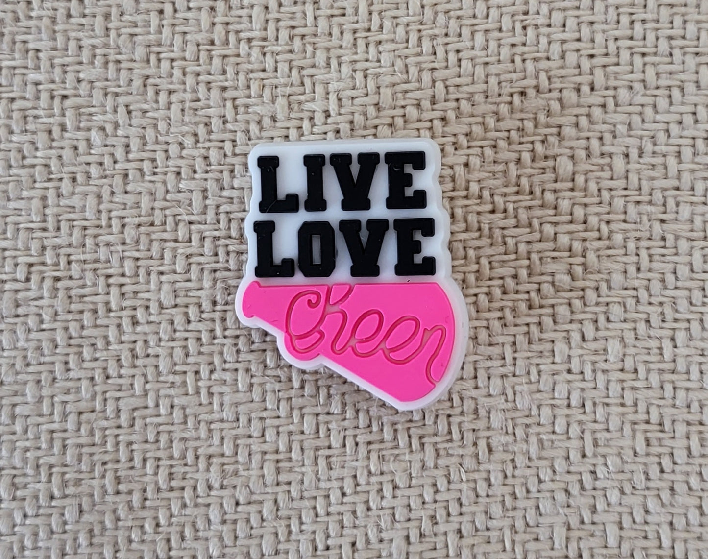 Cheer Shoe Charms for Croc Shoes & Bracelet Jibbitz Mom Cheer