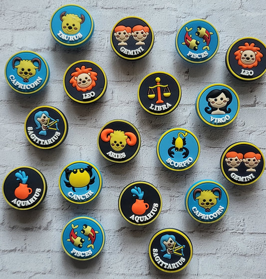 Horoscope Shoe Charms Star Sign Symbol