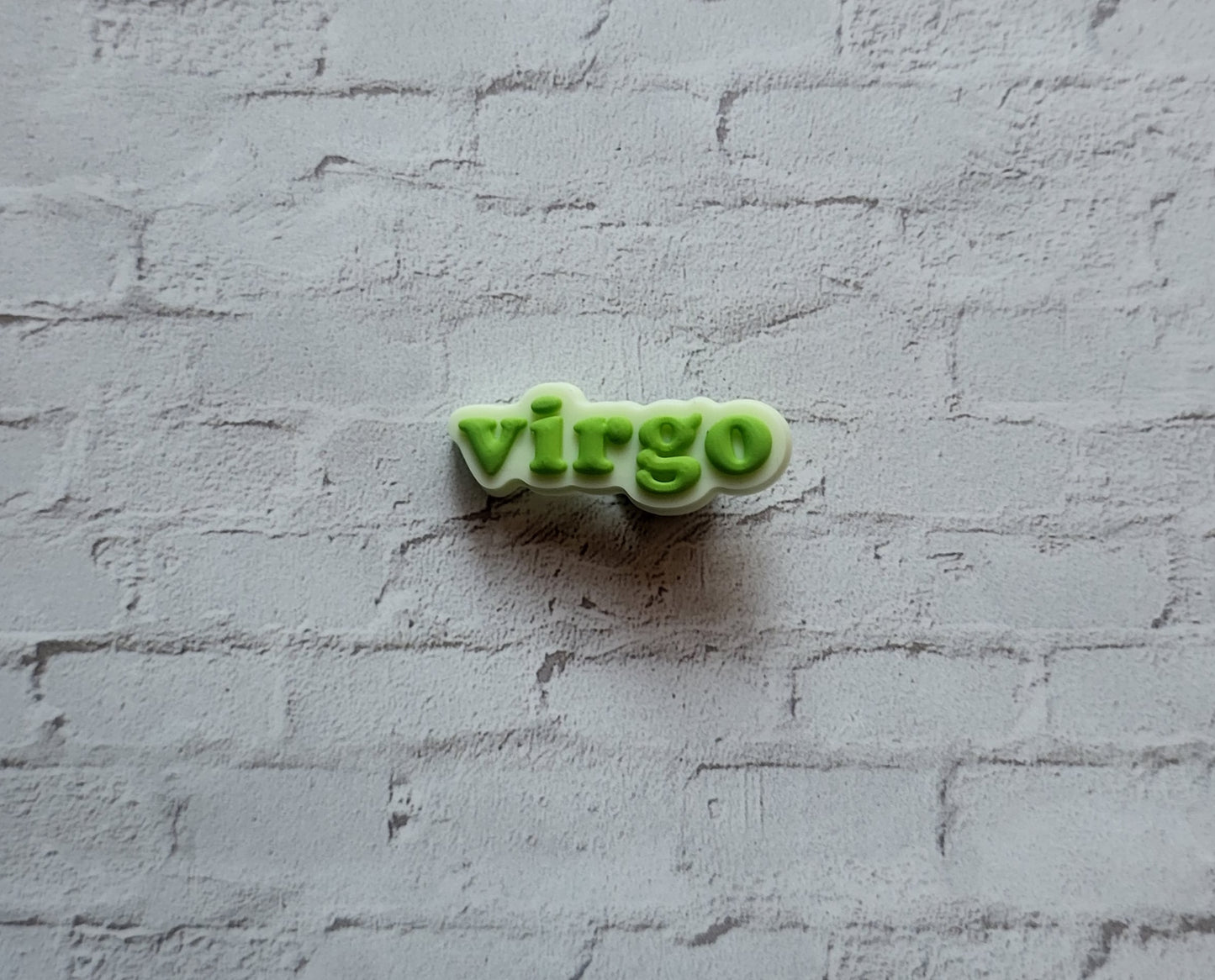 Printed Zodiac Name Shoe Charms