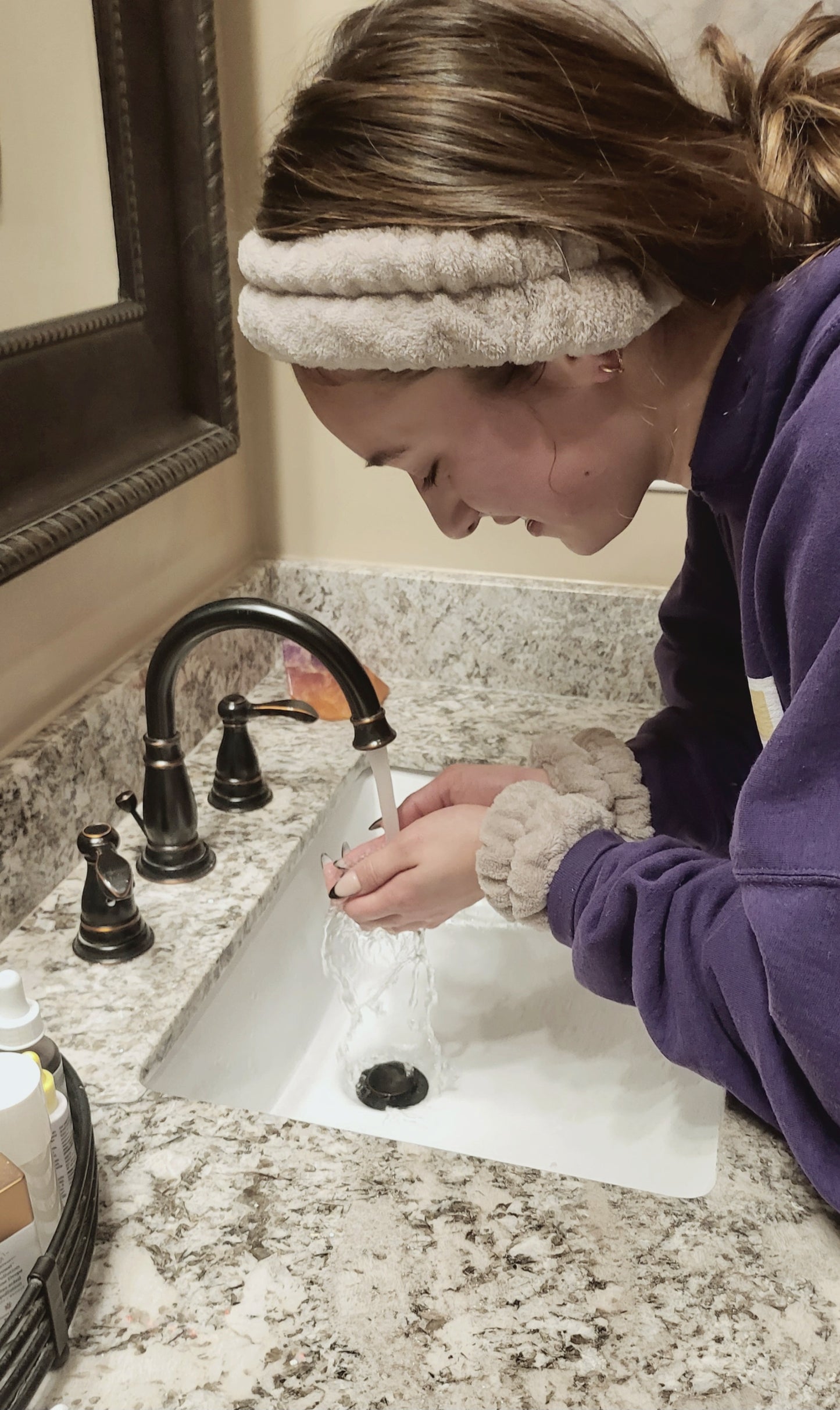 3-piece Makeup & Skincare Wash Head Band - Spa Headband Set for Washing Face