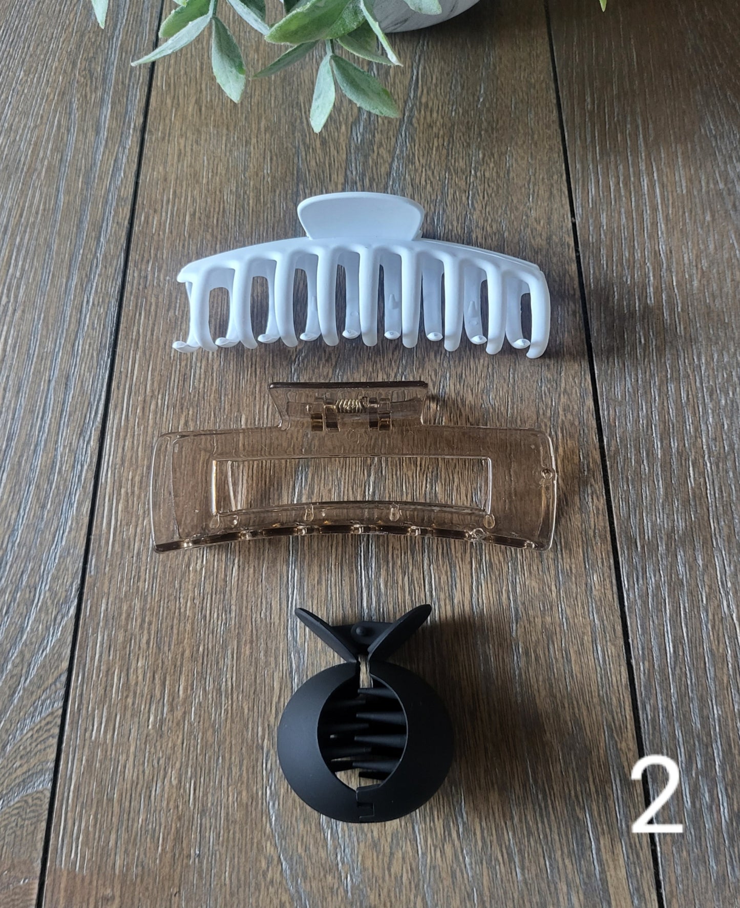 3 piece Set Claw Clips for Long Hair Styling, Everyday Wear Women Girls, Christmas Gift Ideas