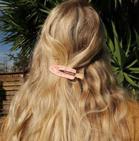 Hair Clips 2 Piece Sets for Styling, Acrylic Resin, Hairstyle Accessory Gift Ideas