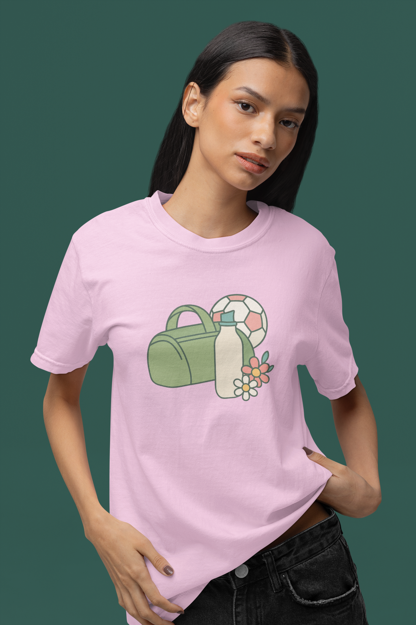 Soccer Life Graphic T-Shirt for Youth & Adults, Girls & Sports