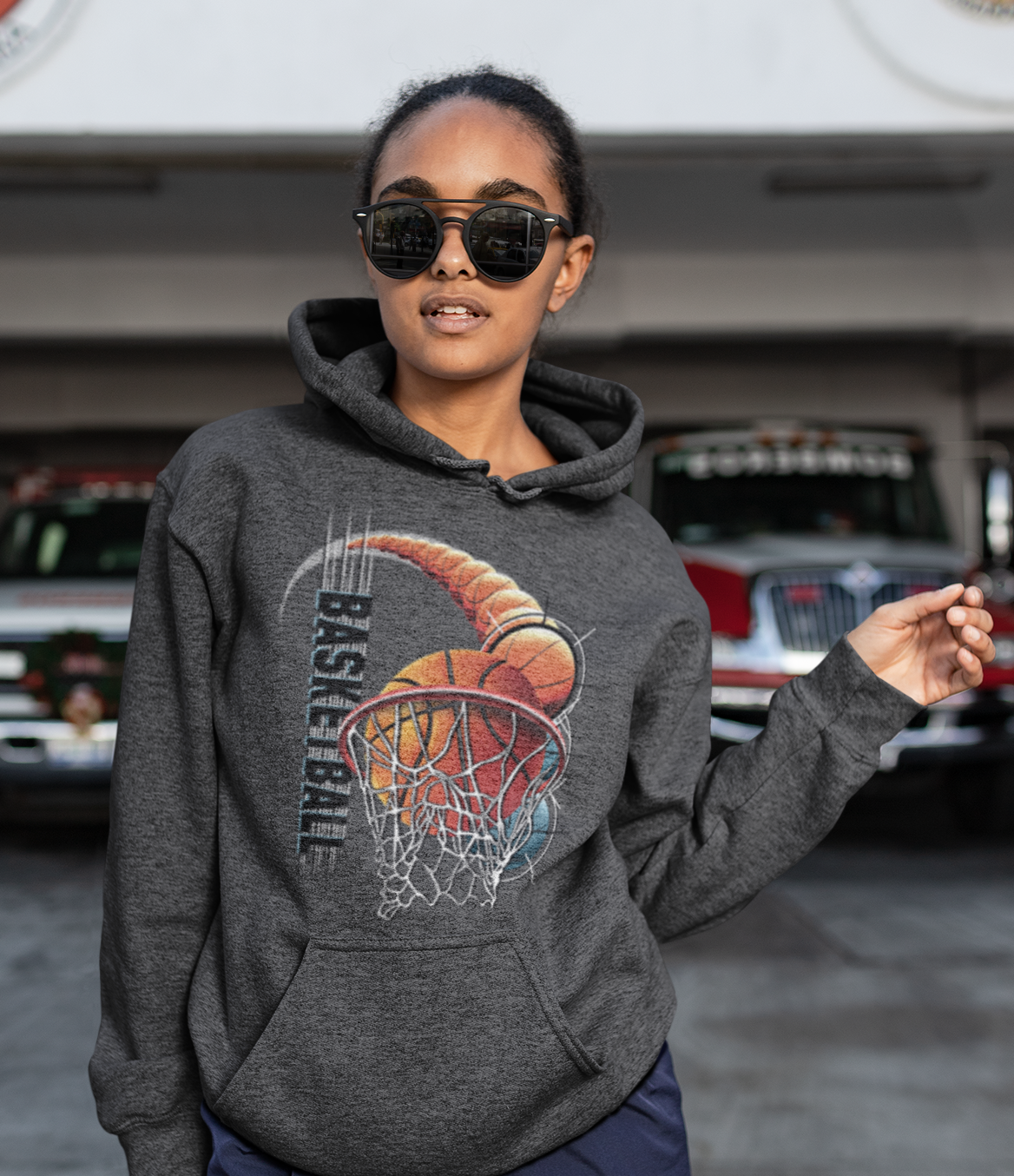 Basketball Unisex Hoodie, Game Day, Training Day Baller Hoodie