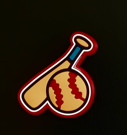 Softball/ Baseball Shoe Charms for Croc Shoes & Bracelet Jibbitz