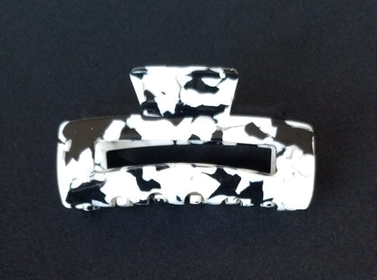 Large 3.1" Hollow Celluloid Acetate Claw Tortoise Hair Clip for Girls Women