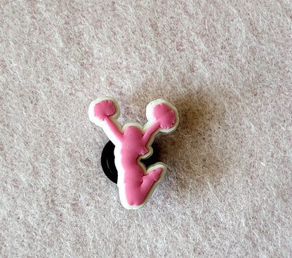 Cheer Shoe Charms for Croc Shoes & Bracelet Jibbitz Mom Cheer