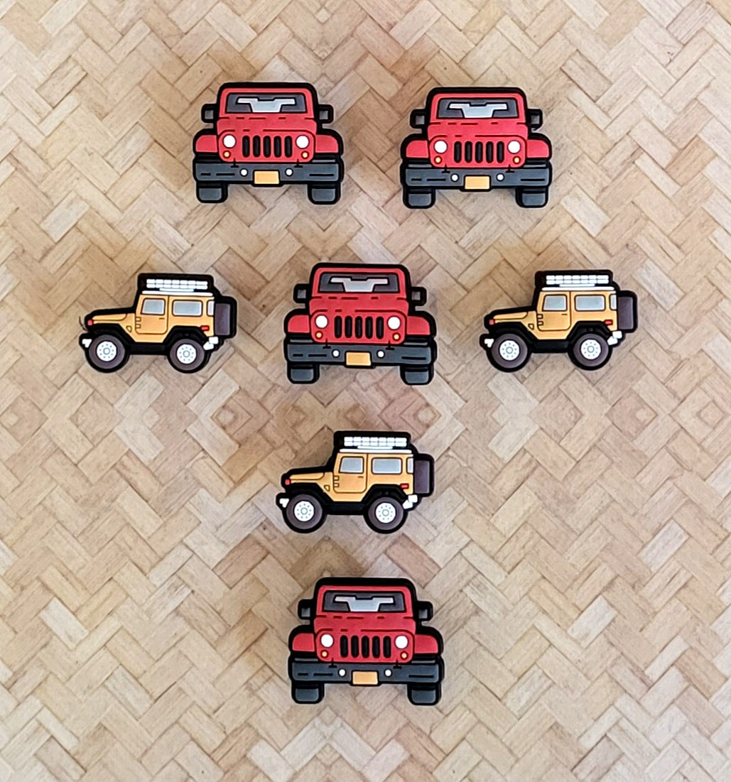 Jeep Life Shoe Charms for Croc Shoe & Bracelet Jibbitz