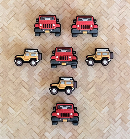 Jeep Life Shoe Charms for Croc Shoe & Bracelet Jibbitz