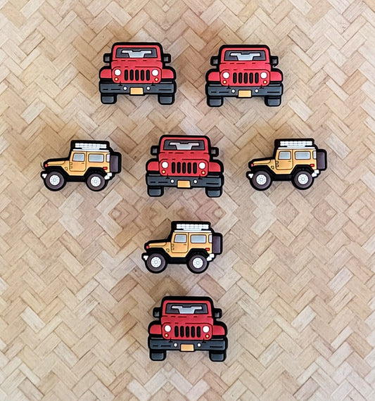Jeep Life Shoe Charms for Croc Shoe & Bracelet Jibbitz