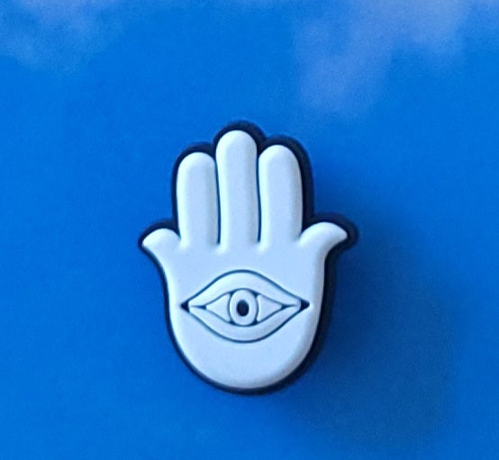 Spiritual Shoe Charms, Evil Eye, Hamsa Hand for Croc Shoes & Bracelet Jibbitz