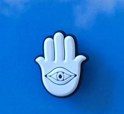 Spiritual Shoe Charms, Evil Eye, Hamsa Hand for Croc Shoes & Bracelet Jibbitz