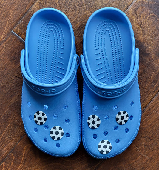 Soccer Futbol Shoe Charms for Croc & Bracelet Jibbitz