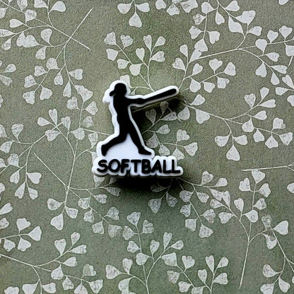 Softball/ Baseball Shoe Charms for Croc Shoes & Bracelet Jibbitz