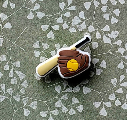 Softball/ Baseball Shoe Charms for Croc Shoes & Bracelet Jibbitz