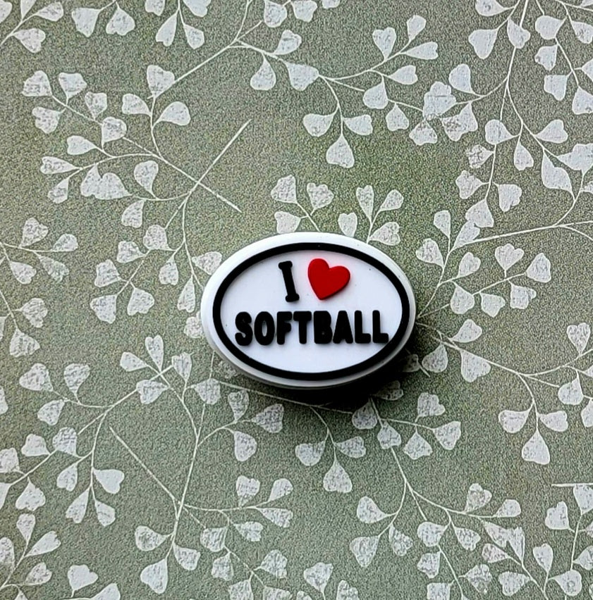Softball/ Baseball Shoe Charms for Croc Shoes & Bracelet Jibbitz