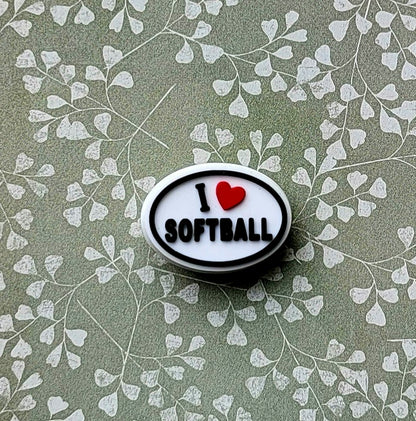 Softball/ Baseball Shoe Charms for Croc Shoes & Bracelet Jibbitz