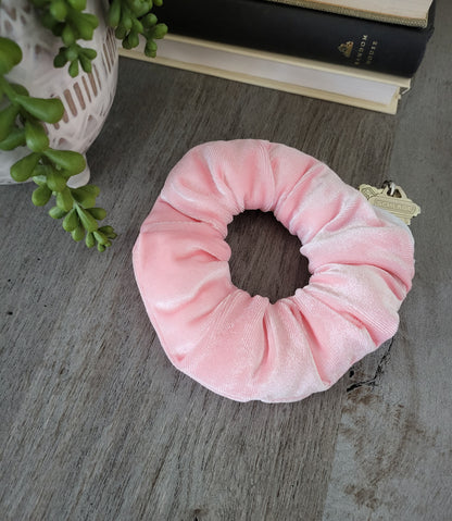 Secret Pocket Scrunchie Hidden Zipper Soft Hair Tie for Girls Women