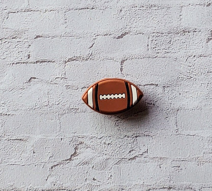 Raiders Logo Shoe Charm & Football Charm for Crocs & Bracelet Jibbitz