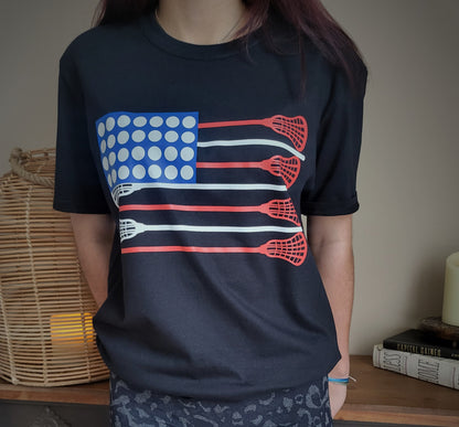 Lacrosse Girls Women T-Shirt Lacrosse Season Lacrosse Game Day