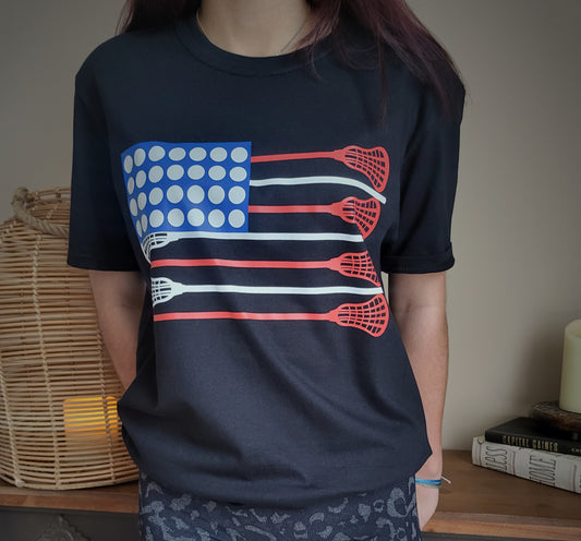 Lacrosse Girls Women T-Shirt Lacrosse Season Lacrosse Game Day