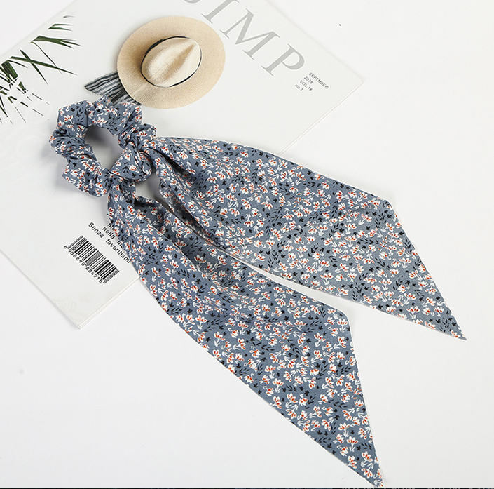 Scrunchie Scarf Tail for Girls Women, Hair Accessory