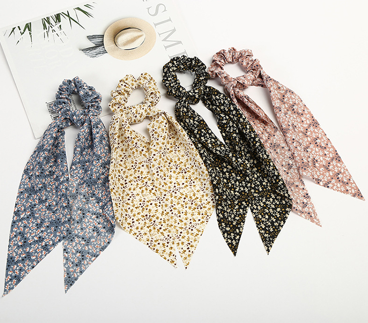 Scrunchie Scarf Tail for Girls Women, Hair Accessory