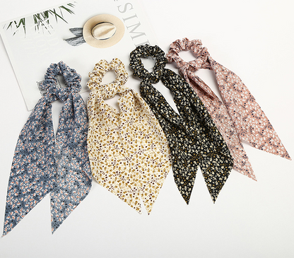 Scrunchie Scarf Tail for Girls Women, Hair Accessory
