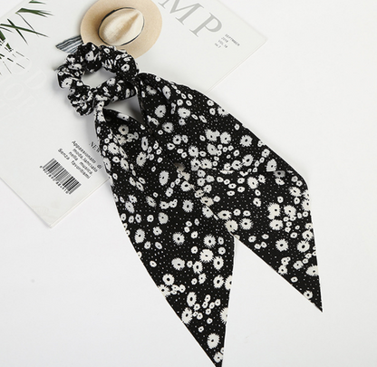 Scrunchie Scarf Tail for Girls Women, Hair Accessory