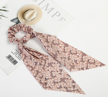 Scrunchie Scarf Tail for Girls Women, Hair Accessory