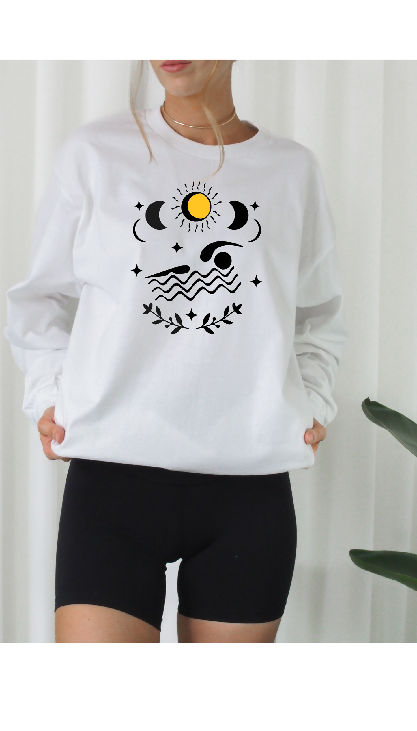 Sunrise Swim Sweatshirt, Salty Life, Swimming Gift, Girls/Ladies Swimming Sweatshirt