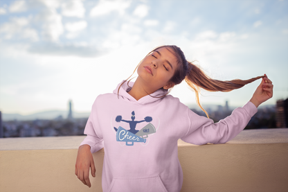 Cheer Graphic Printed Hoodie for Girls Women