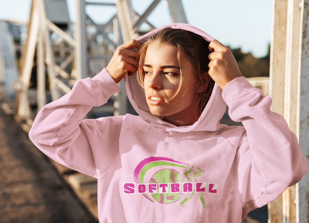 Girls hotsell softball sweatshirts